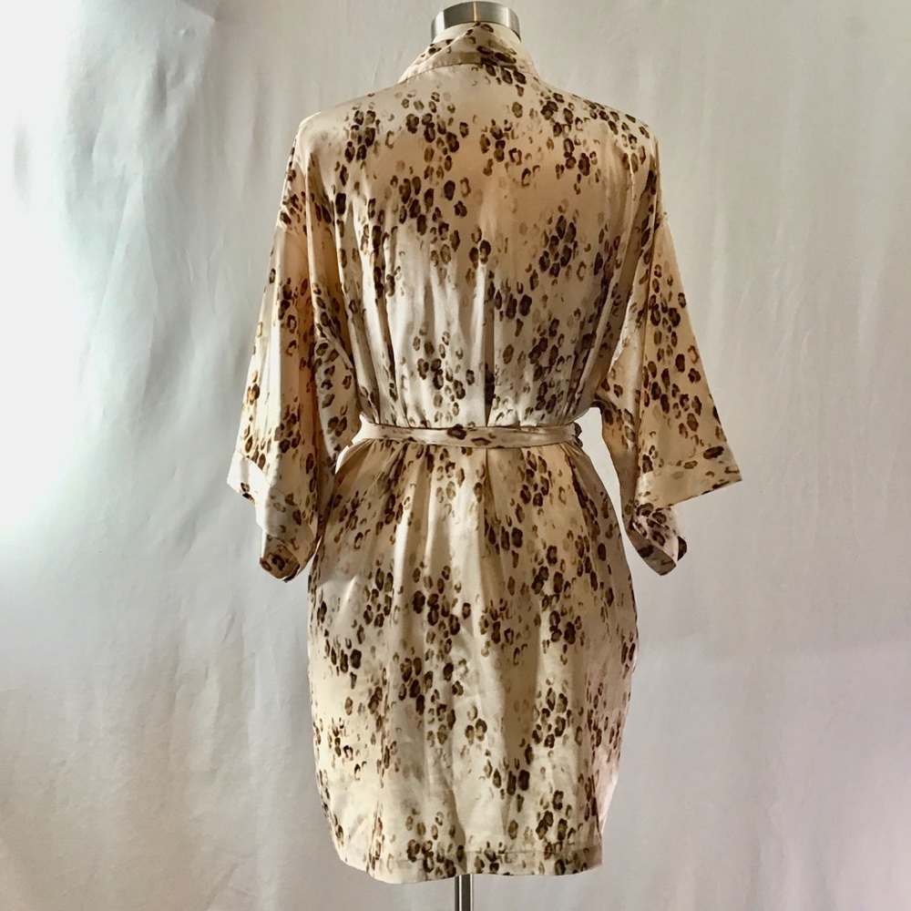 Victoria’s Secret animal print satin robe and gown - Picture 7 of 8
